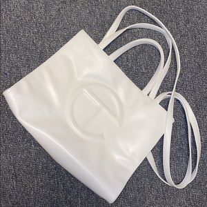 Telfar Medium Shopping Bag - White